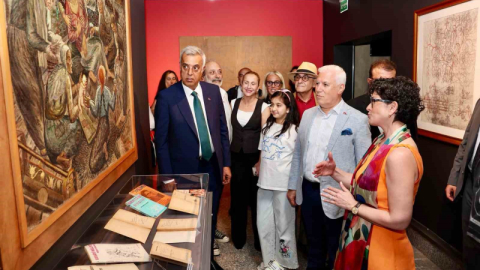 Ressam İbrahim Balaban’ın eserleri Bursalılarla buluştu
