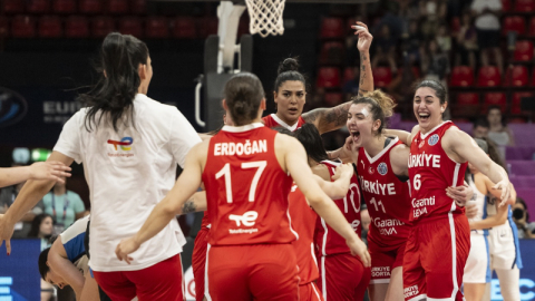A Milli Kadın Basketbol Takımı çeyrek finalde