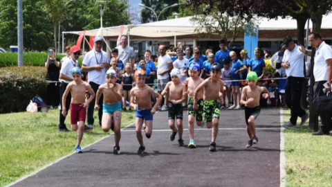 Osmangazi’de Triathle yarışları nefes kesti
