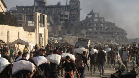 Gazze’de can kaybı 55 bin 998’e yükseldi