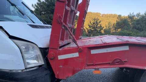 Gemlik'te 7 araç birbirine girdi