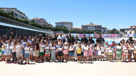 Nilüfer'de Yaz Spor Okulları’nın ilk dönemi bitti