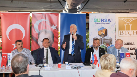 Başkan Bozbey: "Bursa turizmi için taşın altına elimizi değil, gövdemizi koyduk"