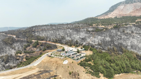 Gürsu yangınından yürek burkan bu manzaralar kaldı