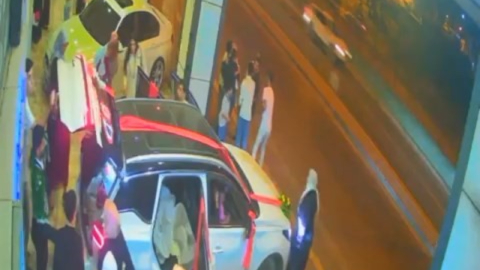 Gelin arabası damatsız yola çıktı, yaşanan kazada gelin ölümden döndü