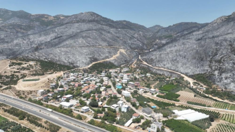 Yemyeşil Bursa'dan geriye bu görüntüler kaldı