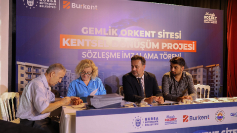 Orkent Sitesi Projesinde Sözleşmeler İmzalandı