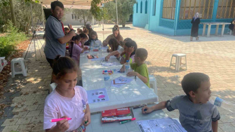 Bursa'da çocuklar "gri" renge alışamadı