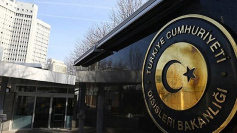 Dışişleri Bakanlığı, İsrail'i kınadı