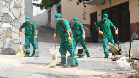 Osmangazi’de her gün 270 kilometre alan temizleniyor