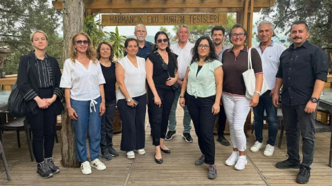 TMMOB Bursa'dan Harmancık’a geçmiş olsun ziyareti