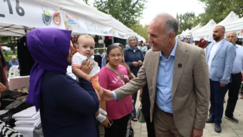 İnegöl'de 4. Hanımeli Alışveriş Şenliğine yoğun ilgi