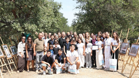 Nilüfer'de çocuklar köylerinin geleceğini tasarladı