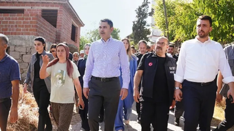 Sındırgı'da hasar tespit yapıldı