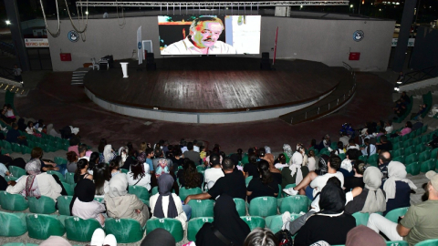 Kestel’de açık hava sinema keyfi devam ediyor