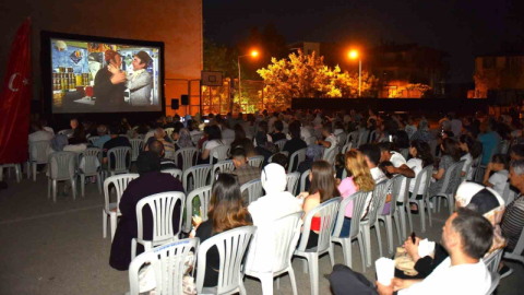 Yıldırım’da yaz sineması keyfi