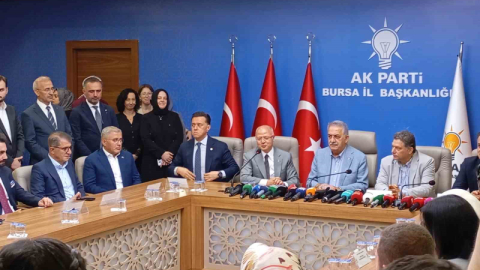 AK Parti Genel Başkan Yardımcısı Yazıcı, Bursa'da konuştu