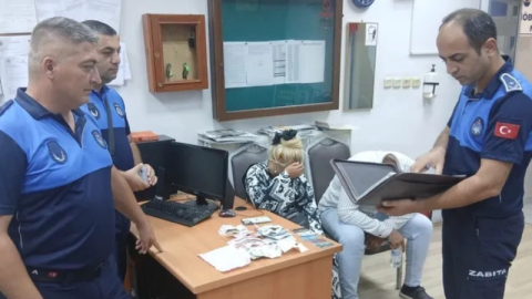 Gemlik'te dilencilik yapan aile yakalandı