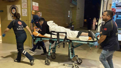 İnegöl'de kavgayı ayırmaya çalışan güvenlik görevlisi yaralandı