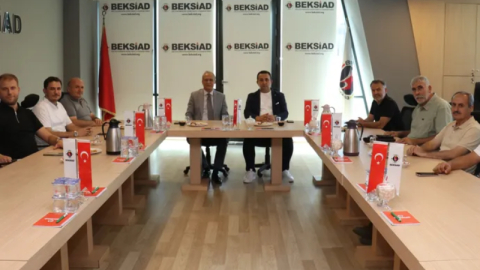 Kaymakam Partal'dan BEKSİAD'a nezaket