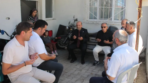 PERDER'den Bursalı şehit itfaiyecinin ailesine taziye ziyareti