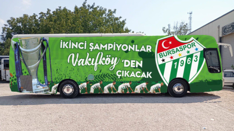 Bursaspor otobüs desteği