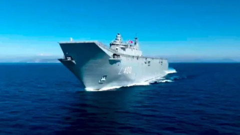 İletişim'den 'Çelik Kubbe paylaşımı