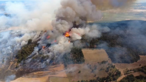 Bursa’daki orman yangınına 718 personel müdahale ediyor