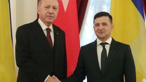 Cumhurbaşkanı Erdoğan Zelenski ile görüştü