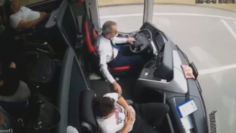 2 kişinin öldüğü otobüs kazasında yeni görüntüler ortaya çıktı