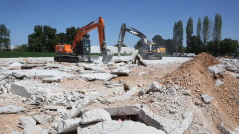 Nilüfer'de kaçak yapılara müdahale