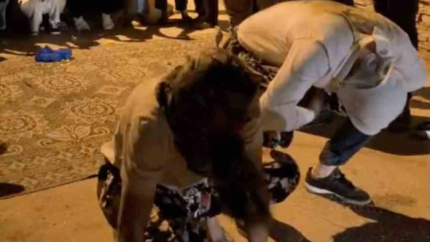 Damat eğlencesi eziyete dönüştü