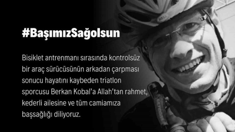 Triatlon sporcusu Berkan Kobal hayatını kaybetti