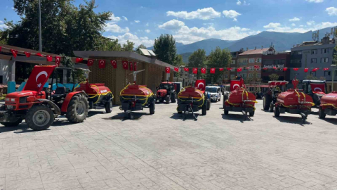 Orman Köyleri su tankerlerine kavuştu