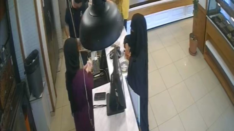 Bursa’da tırnakçılık kamerada