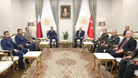 Bakan Güler, Katarlı yetkilileri ağırladı