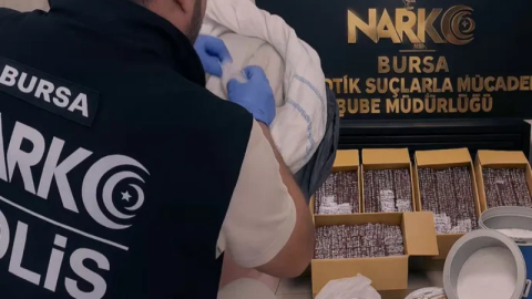 Bursa'da narkotik operasyonu