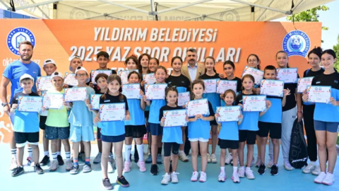 Yıldırım'da 62  bin çocuk yaz spor okullarında buluştu