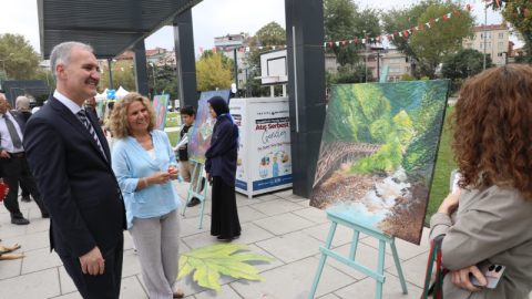 İnegöl, uluslararası duvar resimleri festivali ile sanatla buluştu