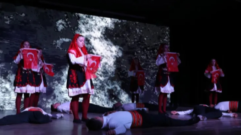 İnegöl'ün kurtuluşunun 103 yıllık hikayesi sahnelendi