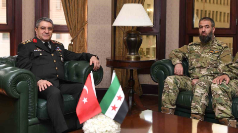 Genelkurmay Başkanı Bayraktaroğlu, Suriye Hava Kuvvetleri Komutanı Hawary’i kabul etti