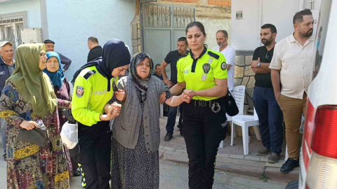 Şehit polis müdürünün annesi hastaneye kaldırıldı