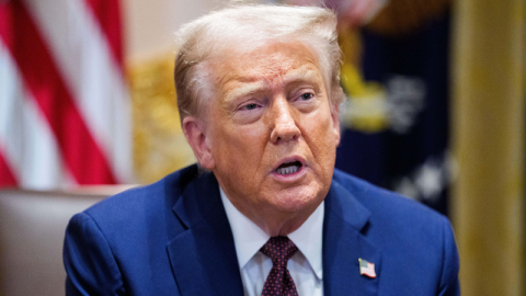 Trump: "Bazı Avrupalı liderler bugün veya salı günü tek tek ülkemize gelecekler"