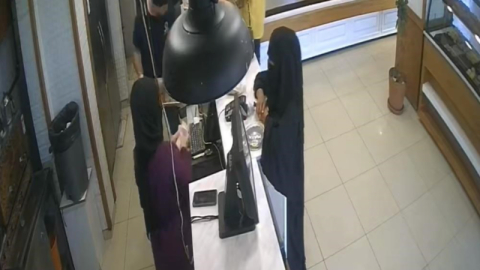 Yıldırım'da kadın tırnakçılar polise yakalandı