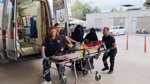 3. kattan düşen çocuk ağır yaralandı