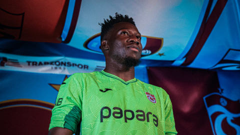 Andre Onana resmen Trabzonspor’da