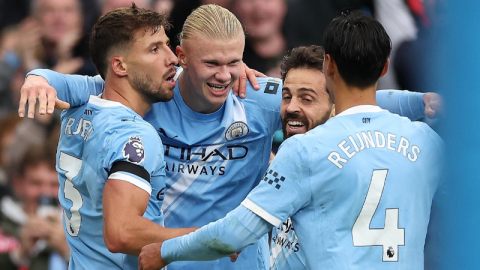 Manchester derbisinde kazanan City