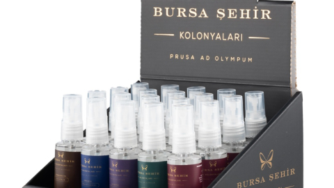 (Özel Haber) Bursa’nın tarihi ve doğası kolonya olarak hayat buluyor