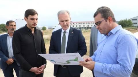 Akhisar Mahallesinde İnegöl’e yeni oksijen deposu yapılacak