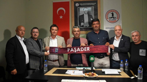 Başkan Aydın'dan Mustafakemalpaşalılar Derneği'ne ziyaret